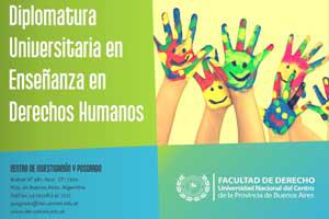 Inicia en marzo la Diplomatura Universitaria en Ense�anza en Derechos Humanos
